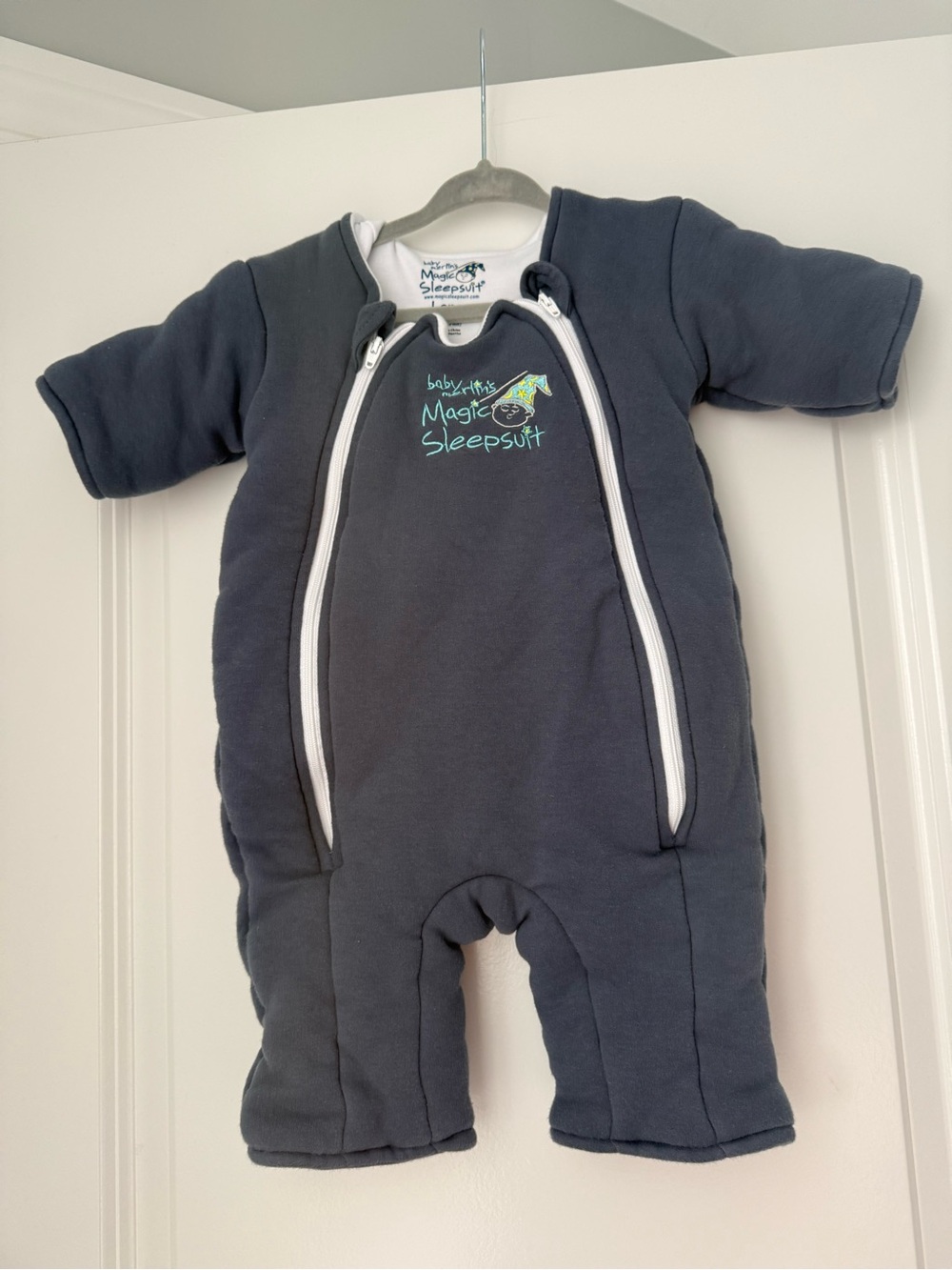 Love to dream Navy Blue Magic Sleepsuit with Dual Zippers